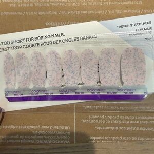 New Color Street Nail Polish strips Shimmering lilac mist